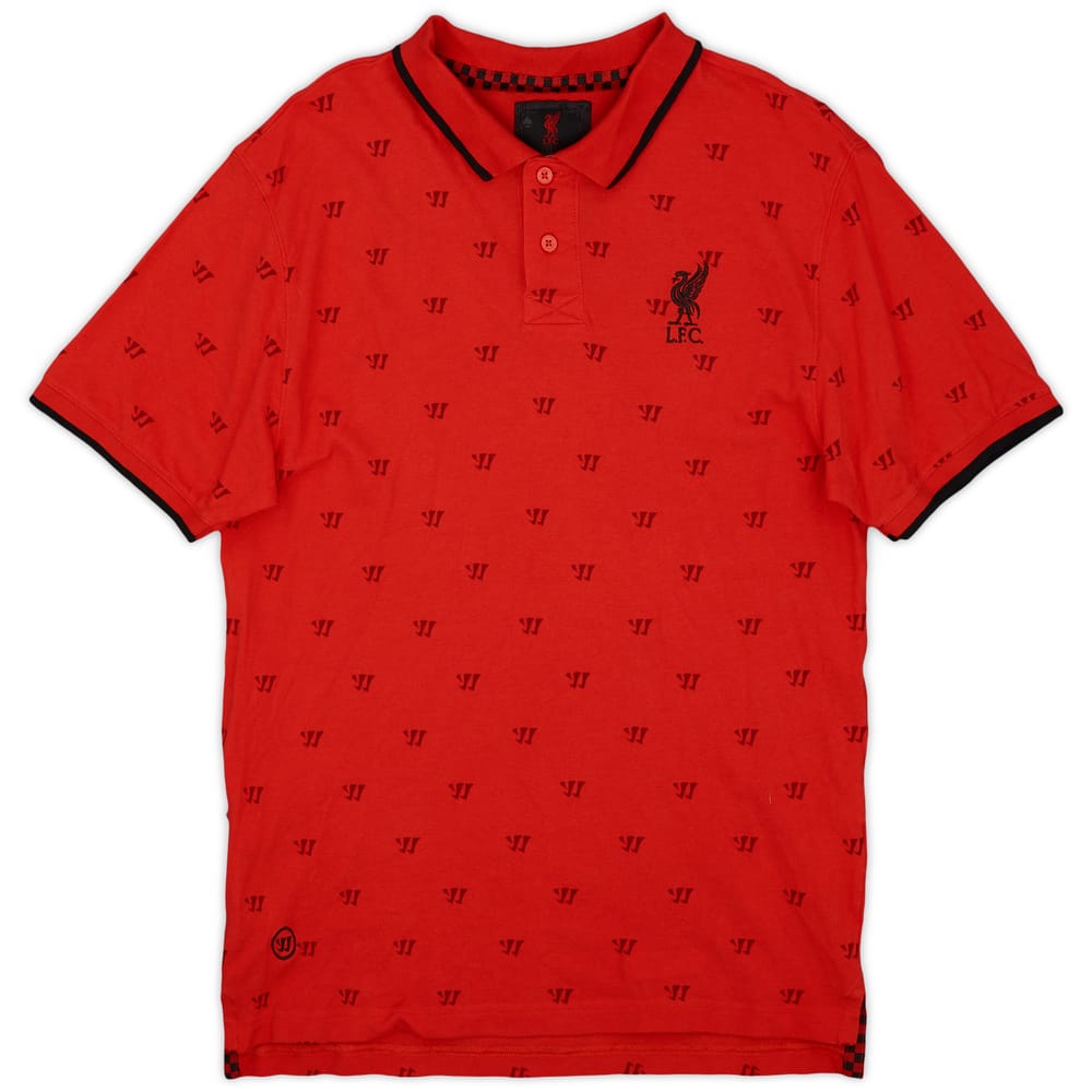 2013-14 Liverpool Warrior Polo Shirt - 9/10 - (M)