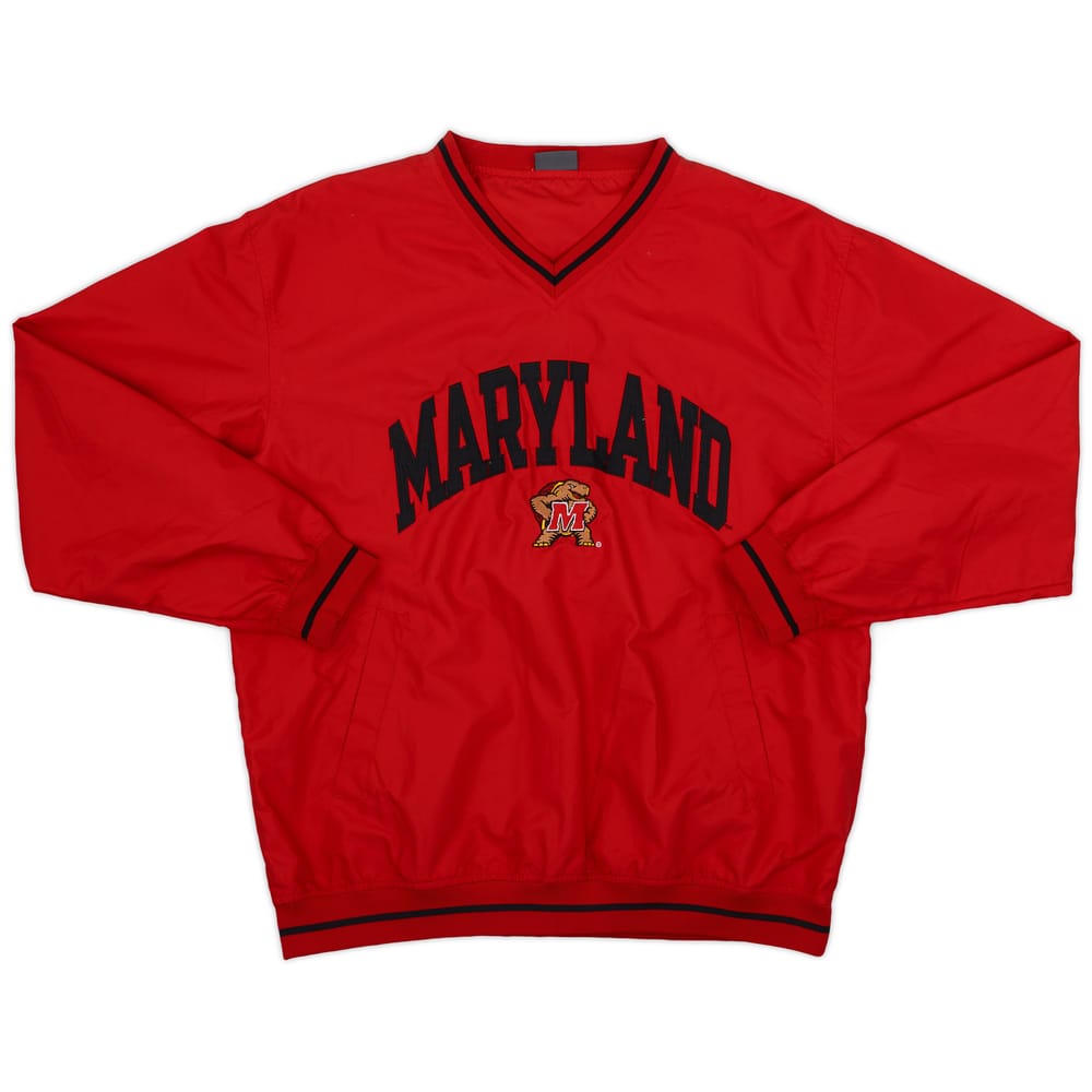 1990s Maryland Terrapins Pro Edge Pullover Windbreaker Jacket - 9/10 - (M)