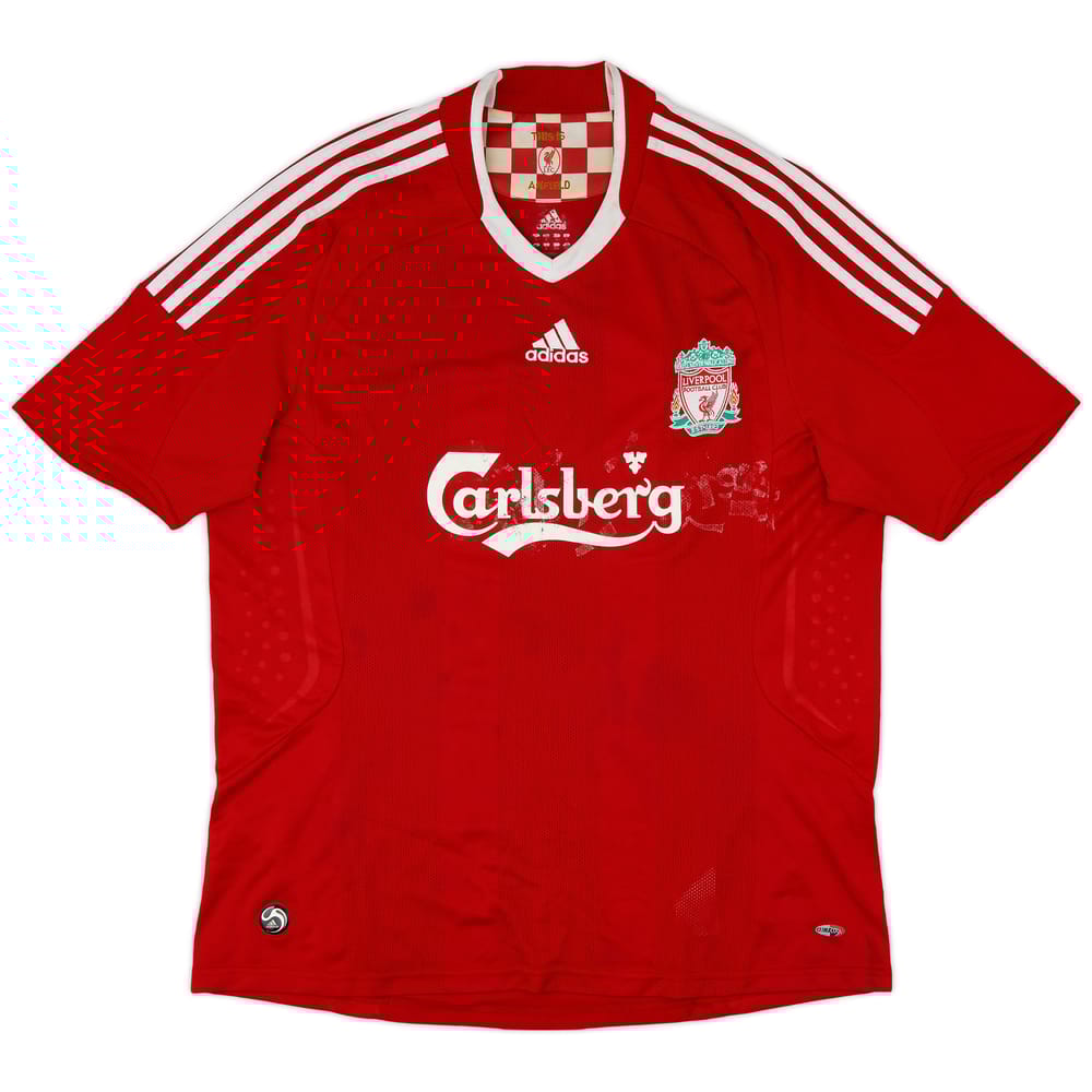 2008-10 Liverpool Home Shirt - 4/10 - (L)