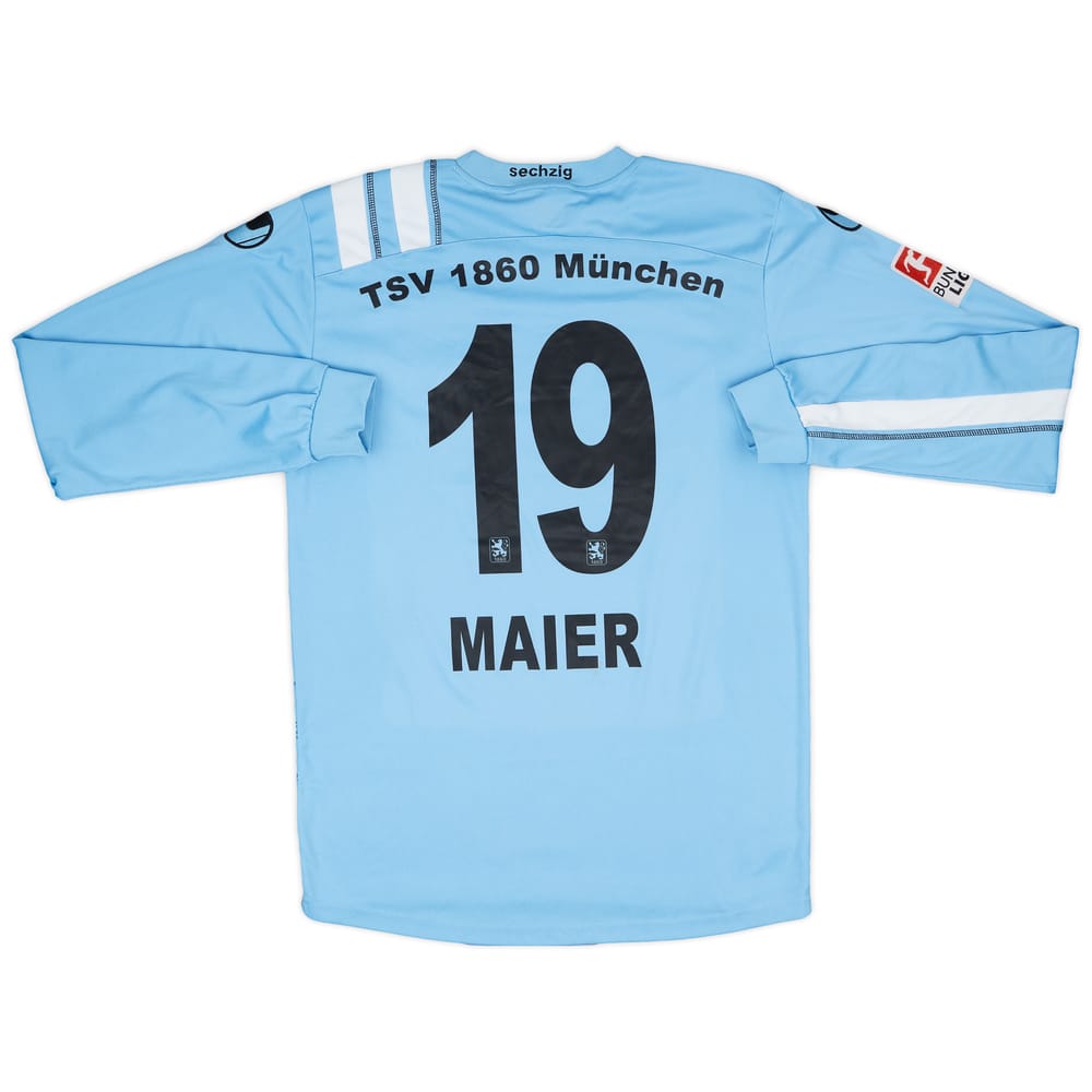 2011-12 1860 Munich Home L/S Shirt Maier #19 - 5/10 - (M)