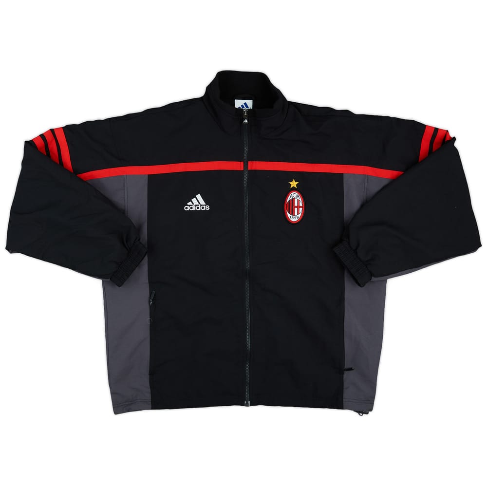 2000-01 AC Milan adidas Track Jacket - 9/10 - (L)