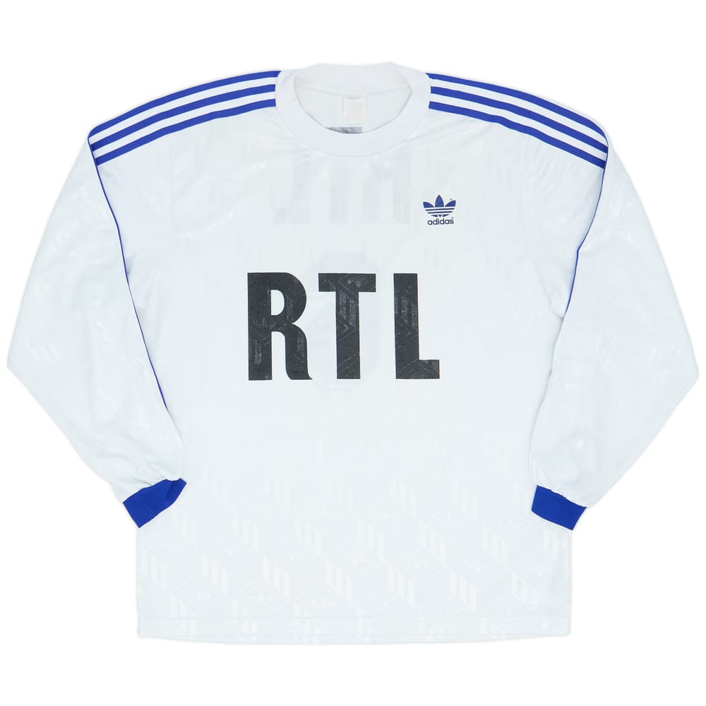 1993-94 Coupe de France Home L/S Shirt #6 - 9/10 - (XL)