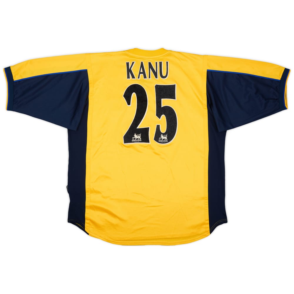 1999-01 Arsenal Away Shirt Kanu #25 - 8/10 - (XXL)