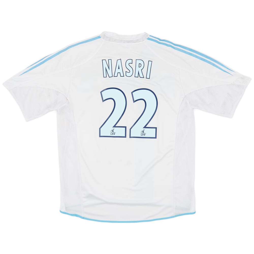 2004-05 Olympique Marseille Home Shirt Nasri #22 - 6/10 - (XL)