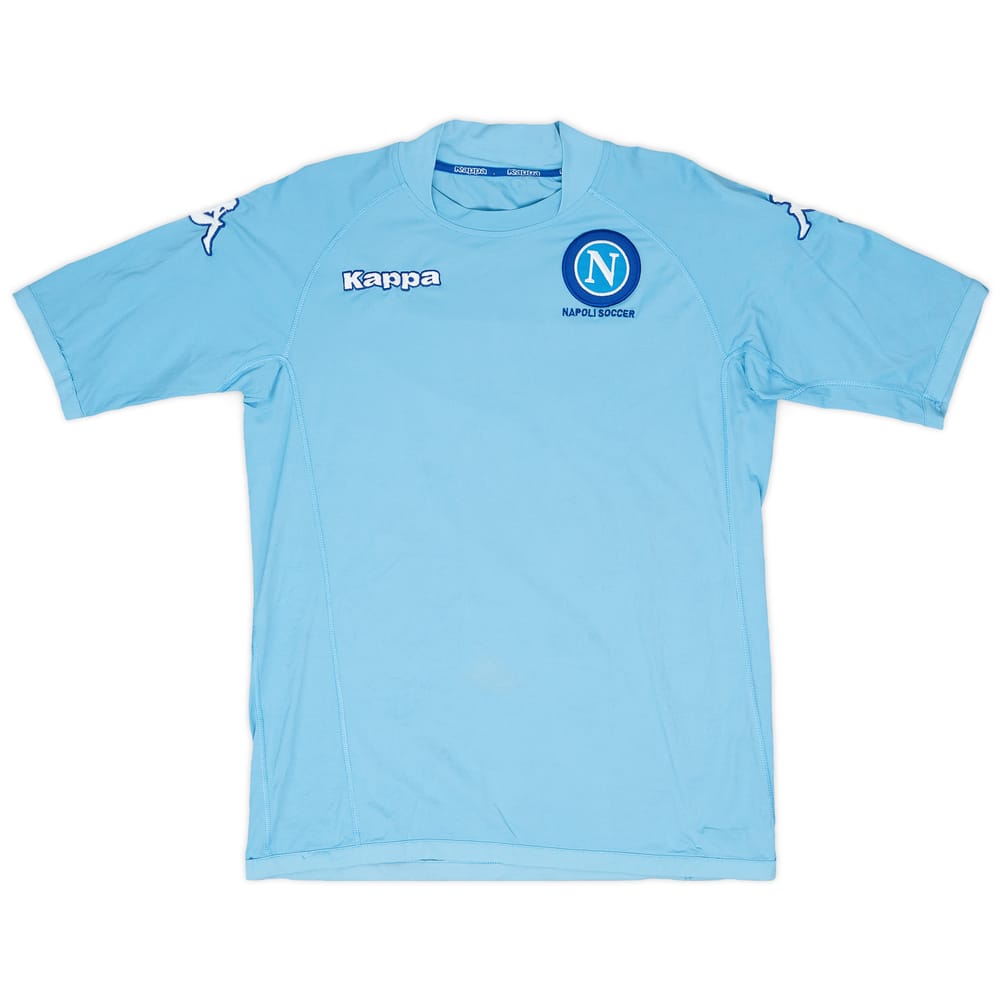 2004-05 Napoli Kappa Home Shirt - 8/10 - (L)