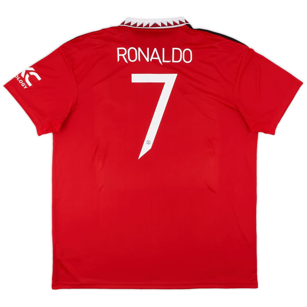 2022-23 Manchester United Home Shirt Ronaldo #7 - 9/10 - (XXL)