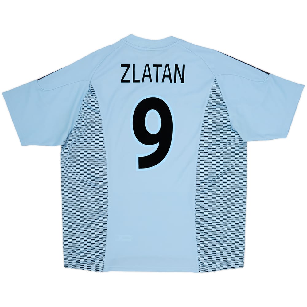 Camiseta de visitante del Ajax 2002-03 Zlatan #9 - 5/10 - (XL)
