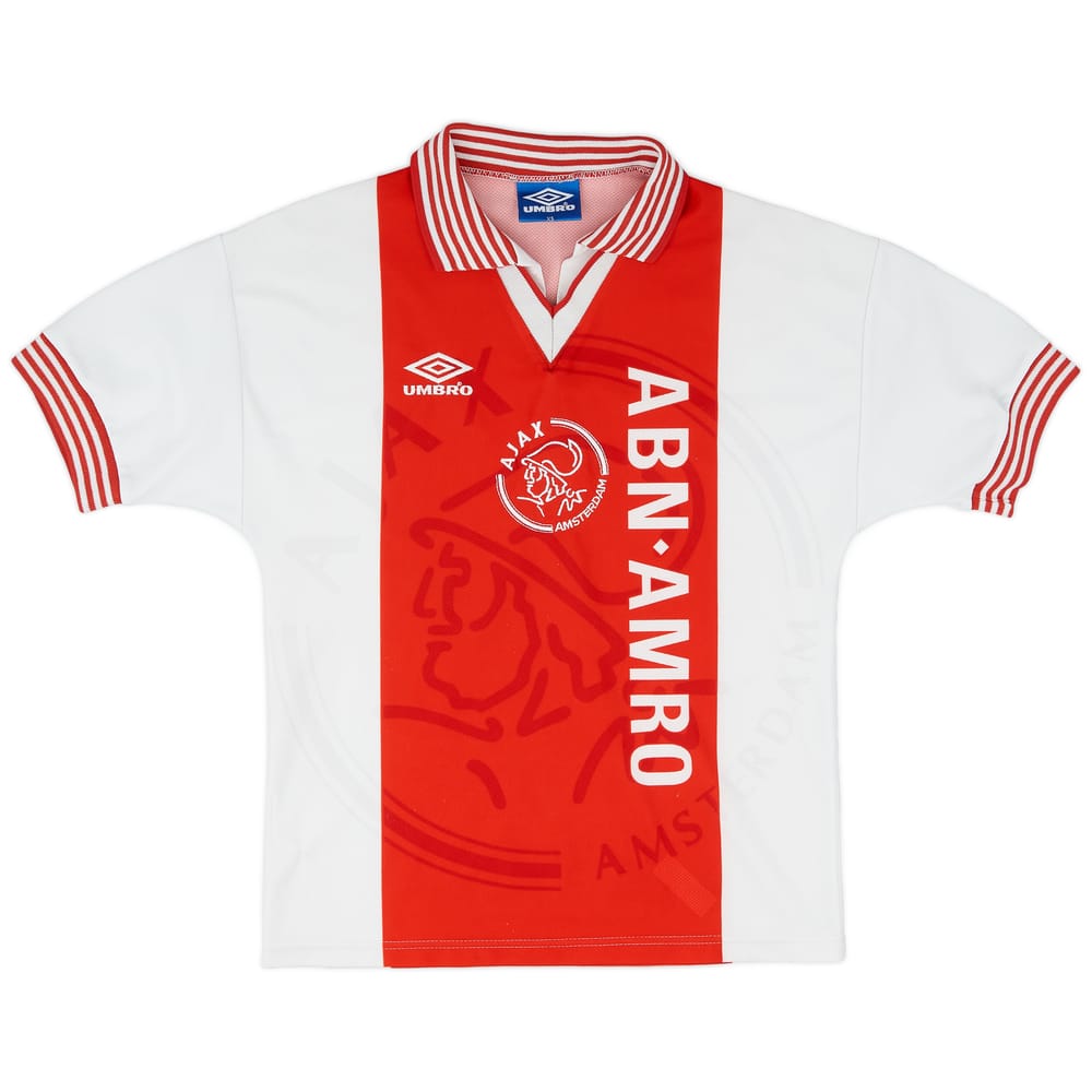 1995-96 Ajax Home Shirt - 8/10 - (XS)