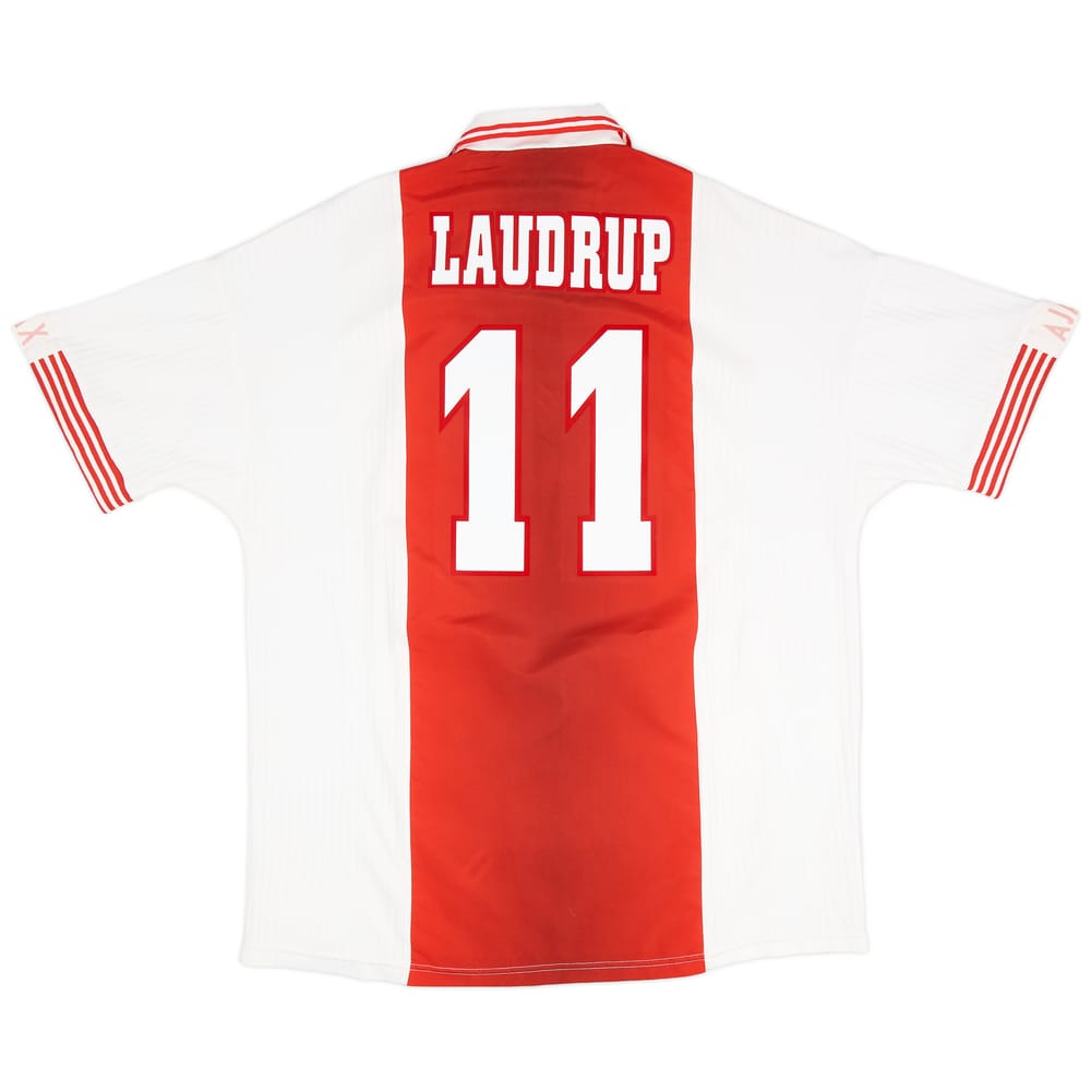 1997-98 Ajax Home Shirt Laudrup #11 - 8/10 - (XL)