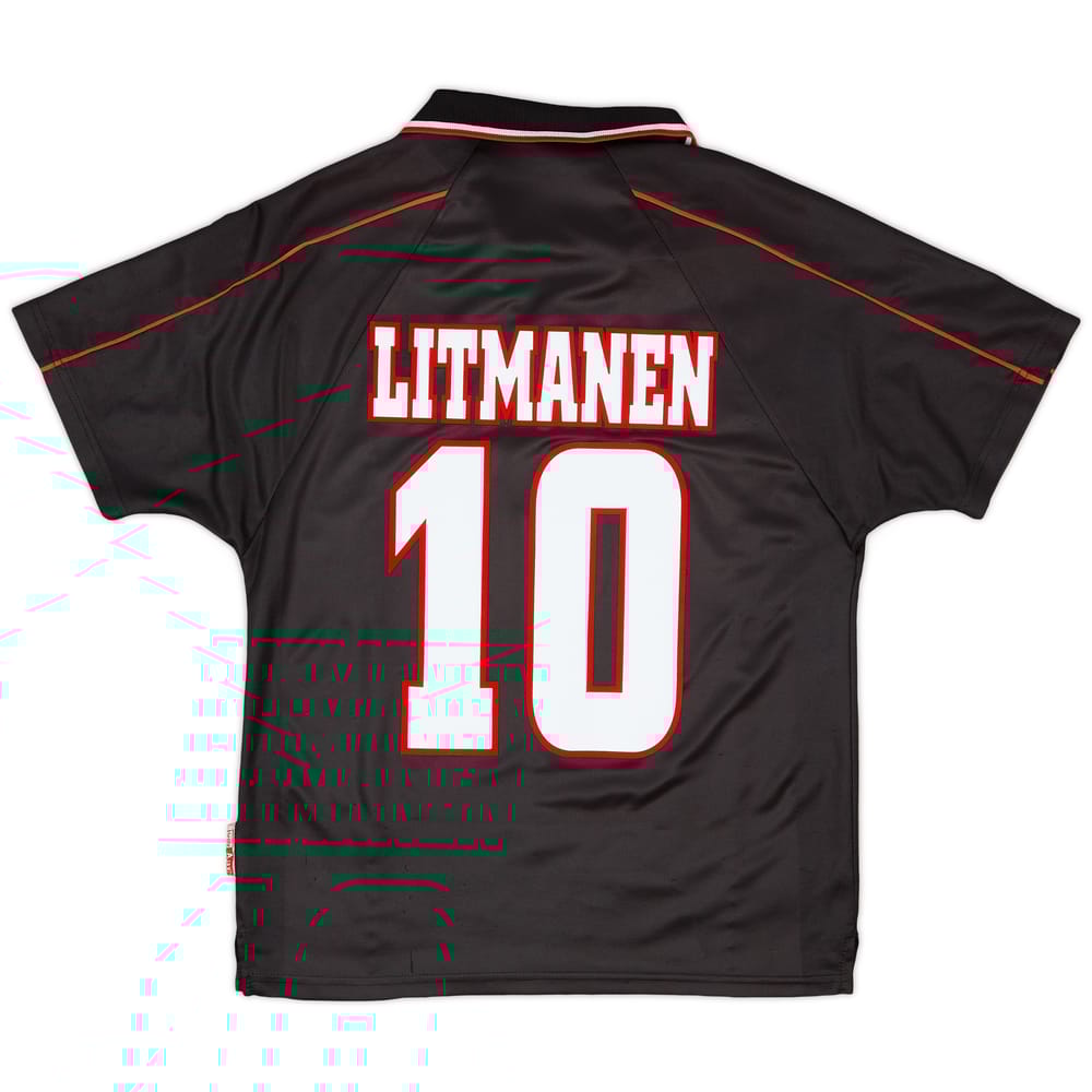 1998-99 Ajax Away Shirt Litmanen #10 - 8/10 - (S)