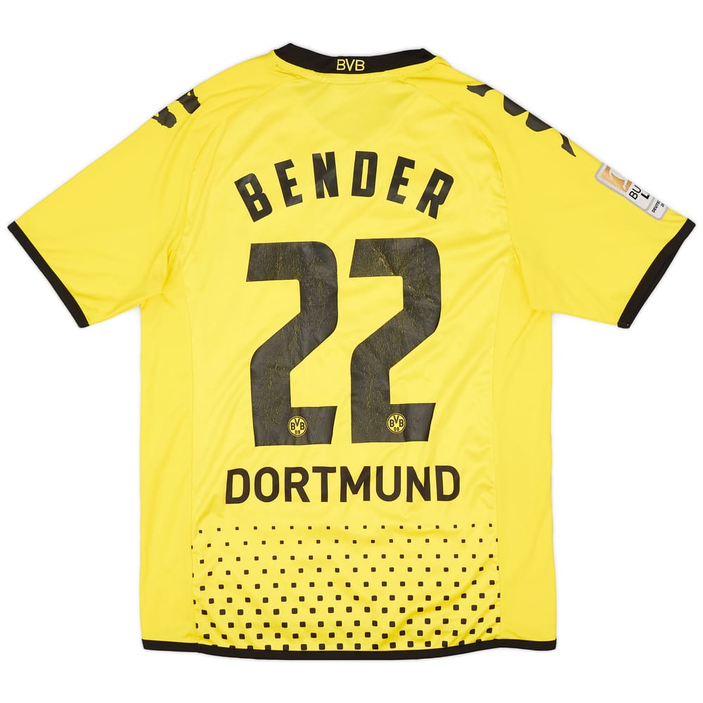 2011-12 Borussia Dortmund Home Shirt Bender #22 - 7/10 - (M)