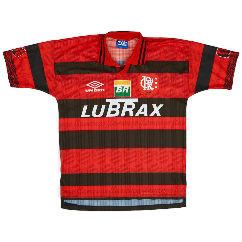 1995-96 Flamengo Centenary Home Shirt - 9/10 - (L)