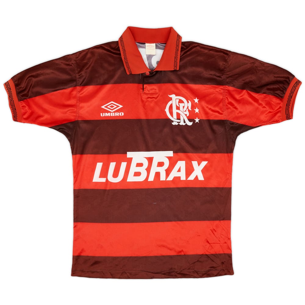 1992-93 Flamengo Home Shirt - 8/10 - (L)