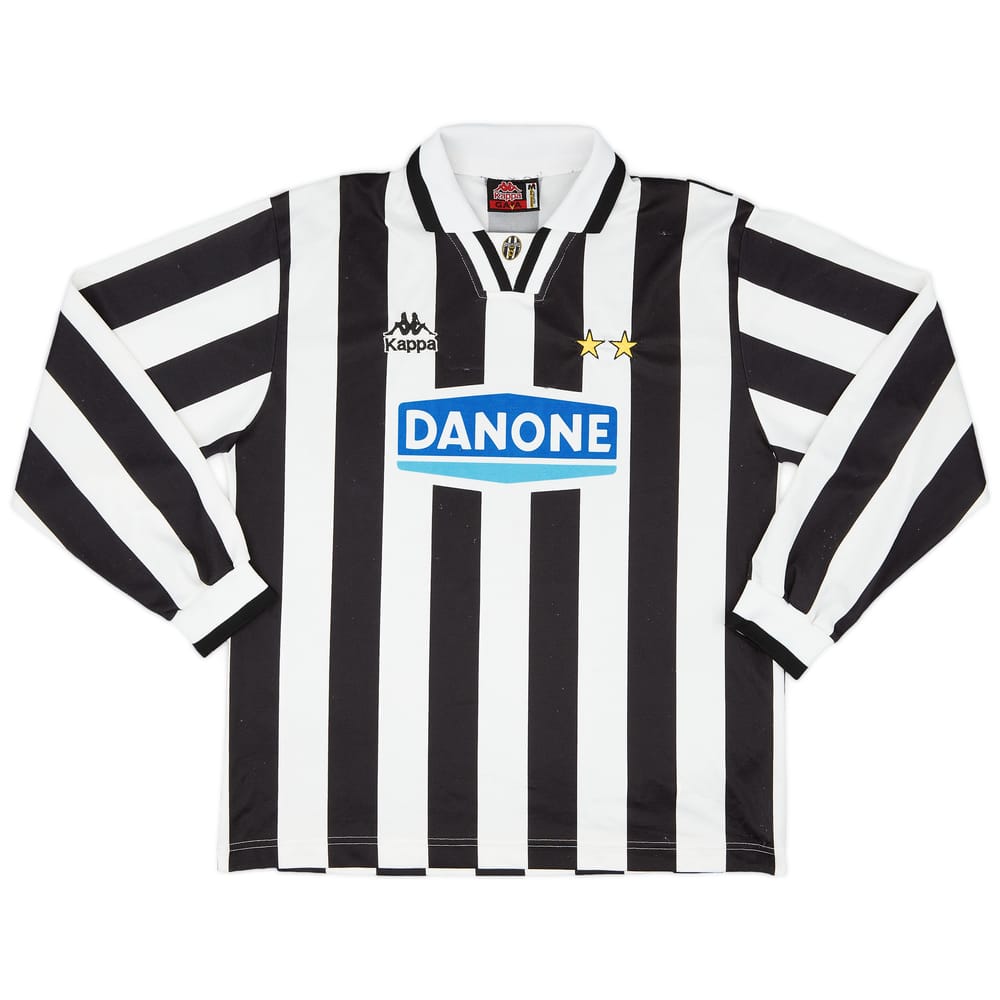 1994-95 Juventus Home L/S Shirt - 5/10 - (M)