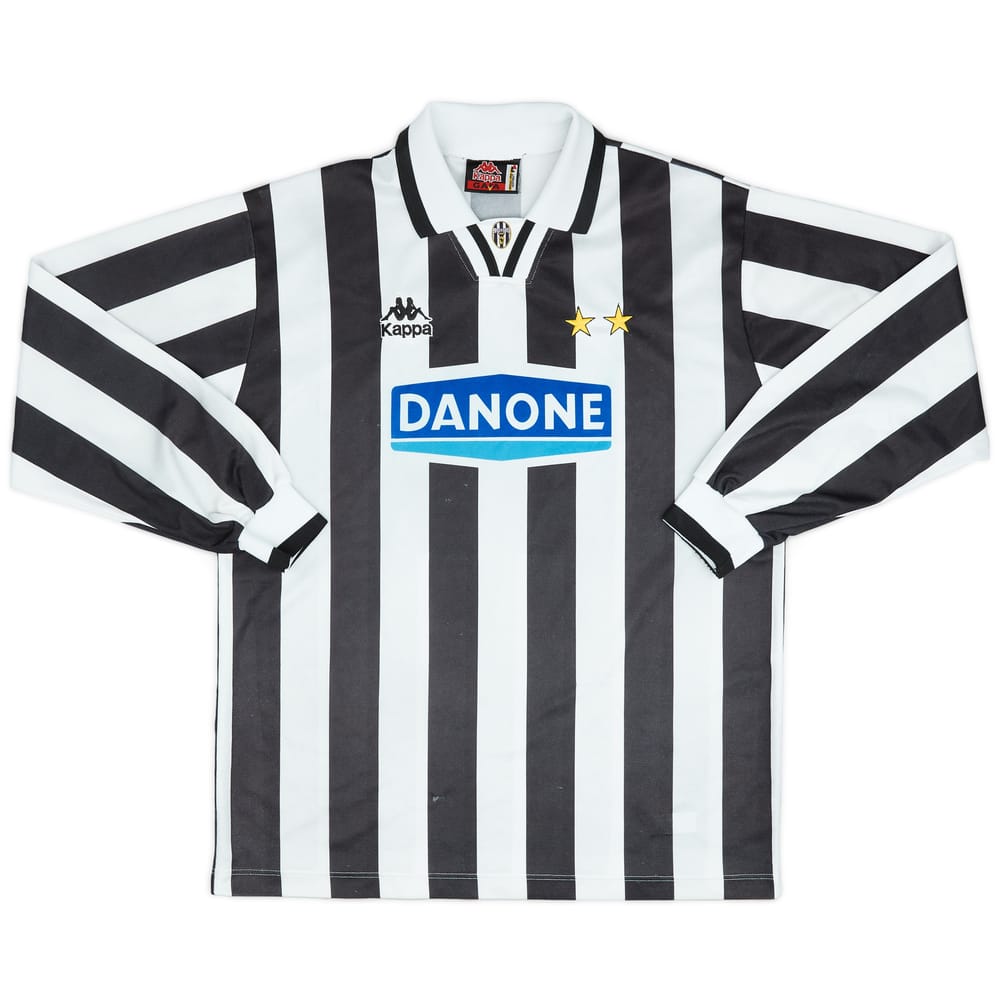 1994-95 Juventus Home L/S Shirt - 9/10 - (L)