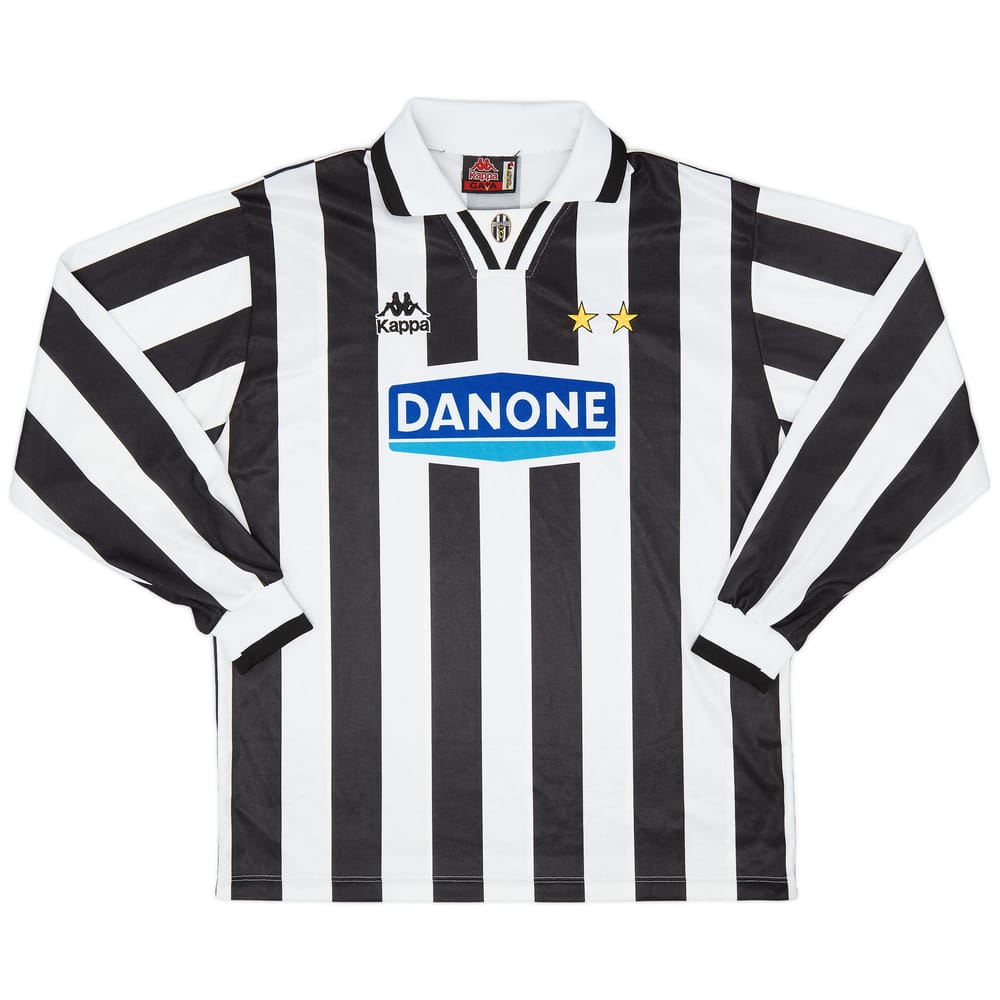 1994-95 Juventus Home L/S Shirt - 9/10 - (L)