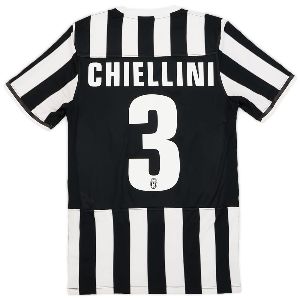 2013-14 Juventus Home Shirt Chiellini #3 - 8/10 - (S)