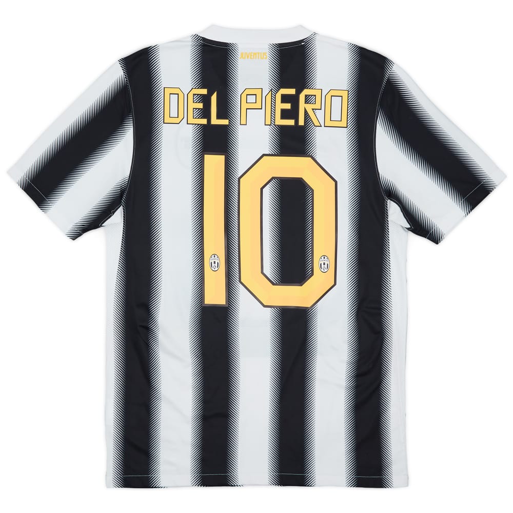 2011-12 Juventus Home Shirt Del Piero #10 - 7/10 - (S)