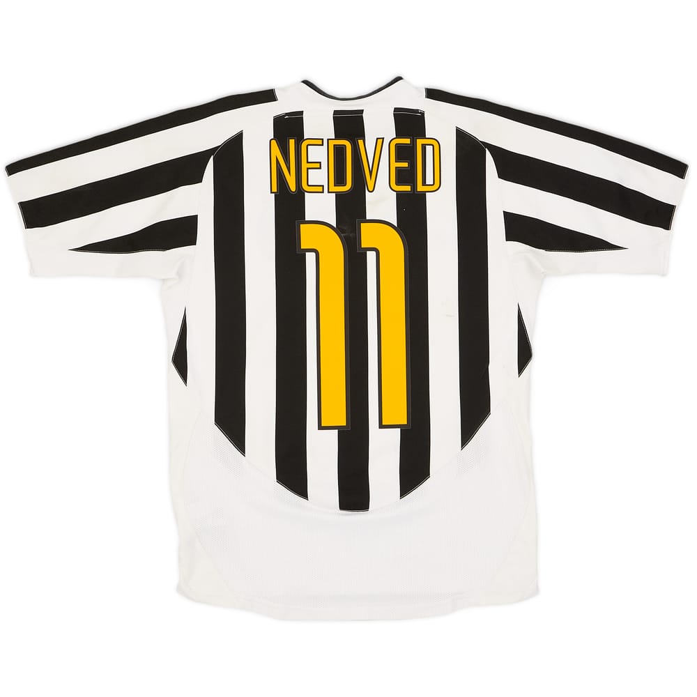 2003-04 Juventus Home Shirt Nedved #11 - 5/10 - (M)