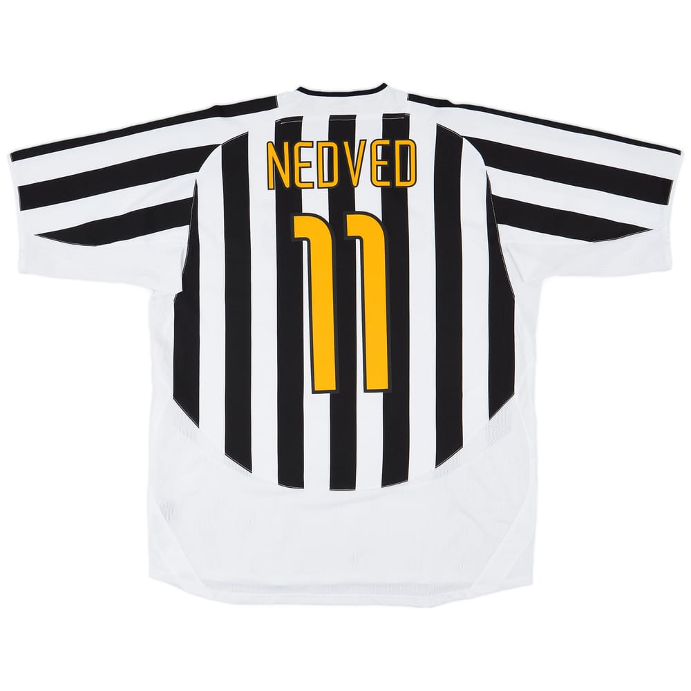 2003-04 Juventus Home Shirt Nedved #11 - 9/10 - (XL)