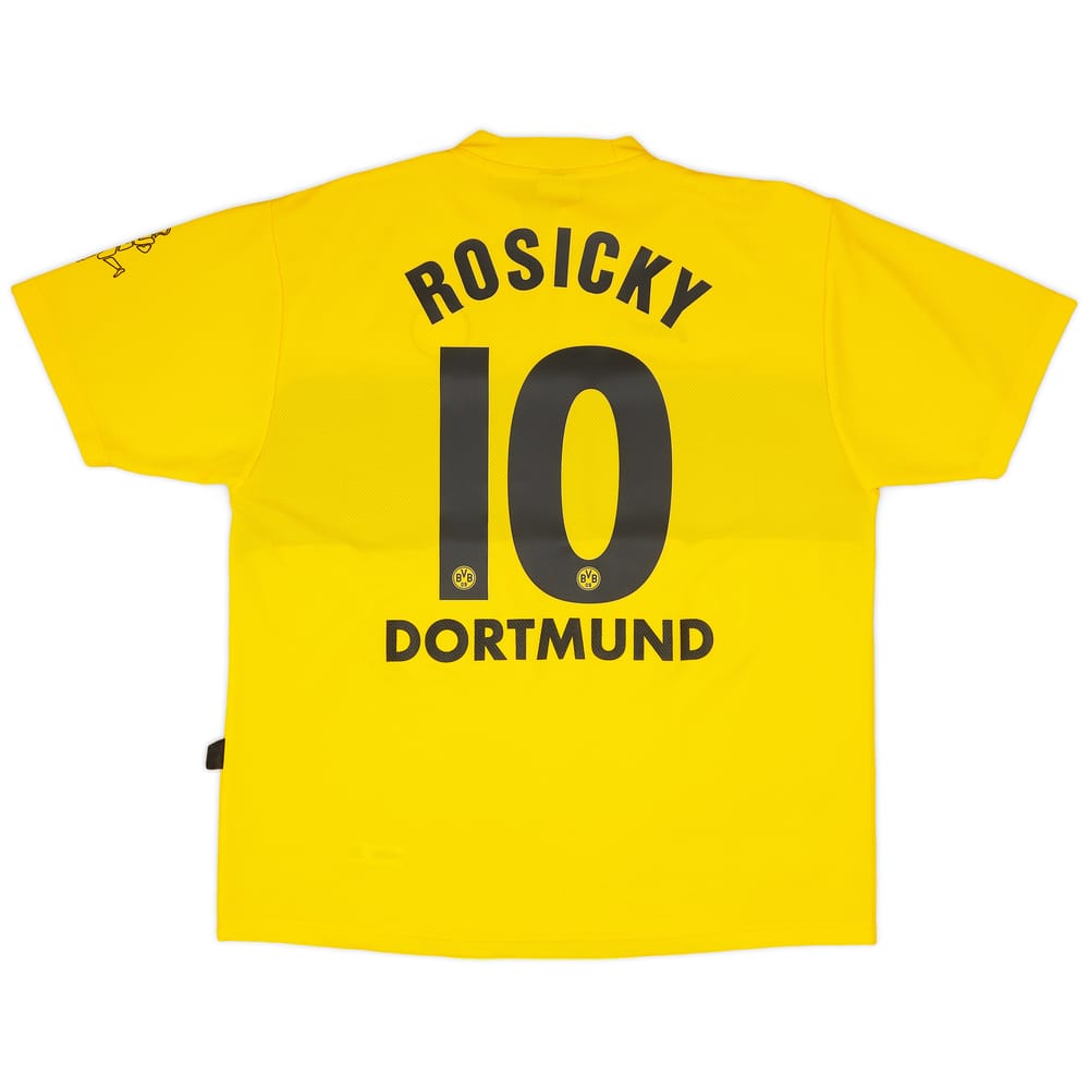 2002-03 Borussia Dortmund Home Shirt Rosicky #10 - 9/10 - (XXL)