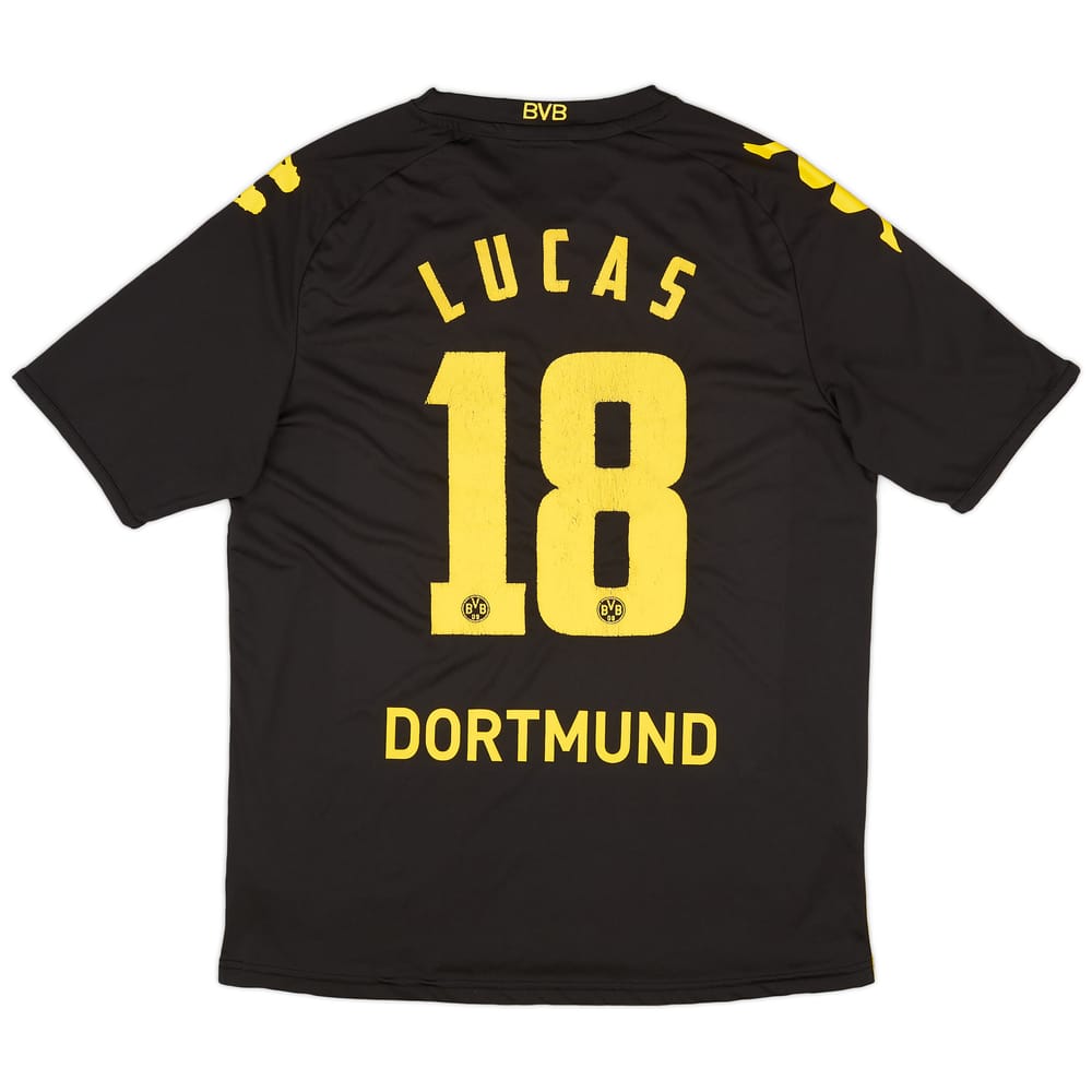 2011-12 Borussia Dortmund Away Shirt Lucas #18 - 6/10 - (L)
