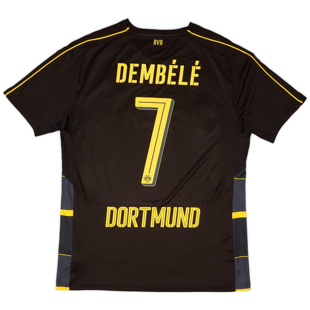 2016-17 Borussia Dortmund Away Shirt Dembélé #7 - 9/10 - (XL)