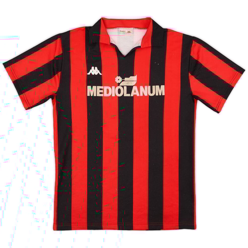 1987-88 AC Milan Match Issue Home Shirt #2