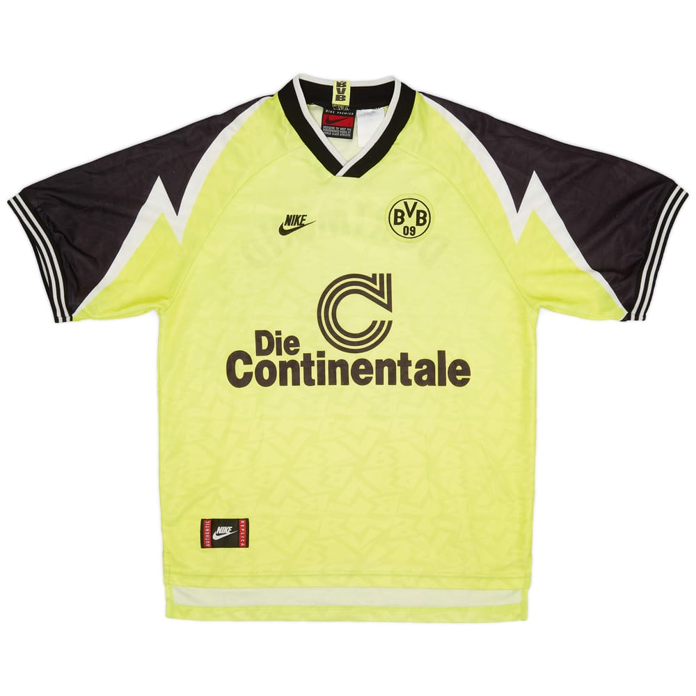 1995-96 Borussia Dortmund Home Shirt - 8/10 - (L)