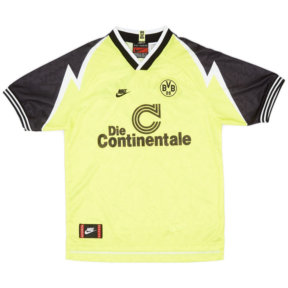 1995-96 Borussia Dortmund Home Shirt - 9/10 - (XL.Boys)