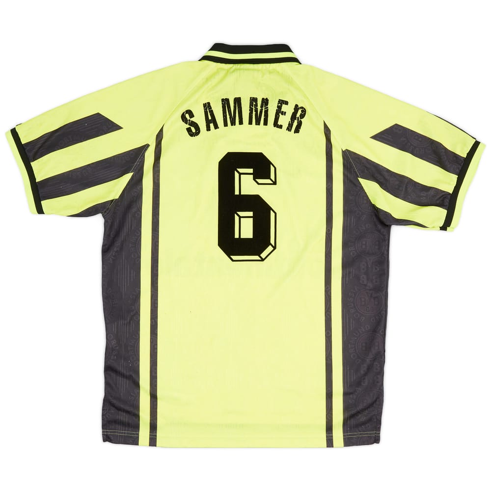 1996-97 Borussia Dortmund Home Shirt Sammer #6 - 5/10 - (M)
