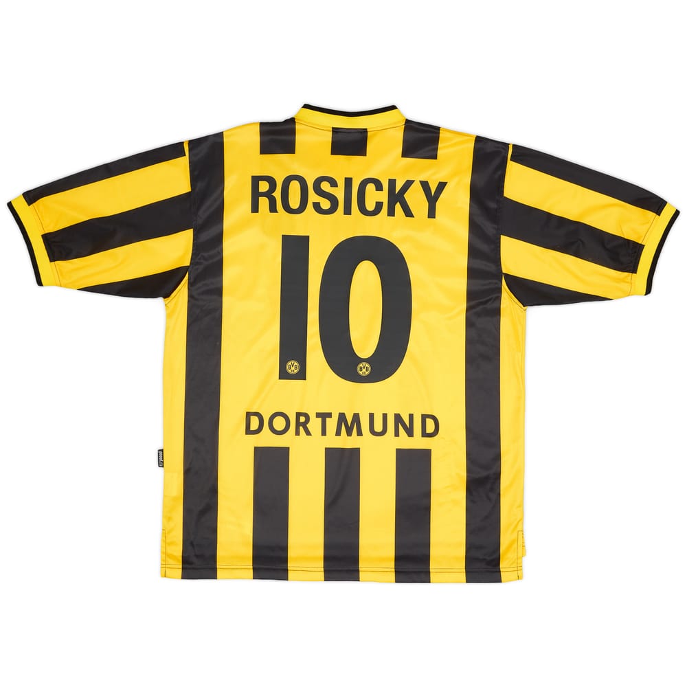 2000-02 Borussia Dortmund Home Shirt Rosicky #10 - 6/10 - (L)