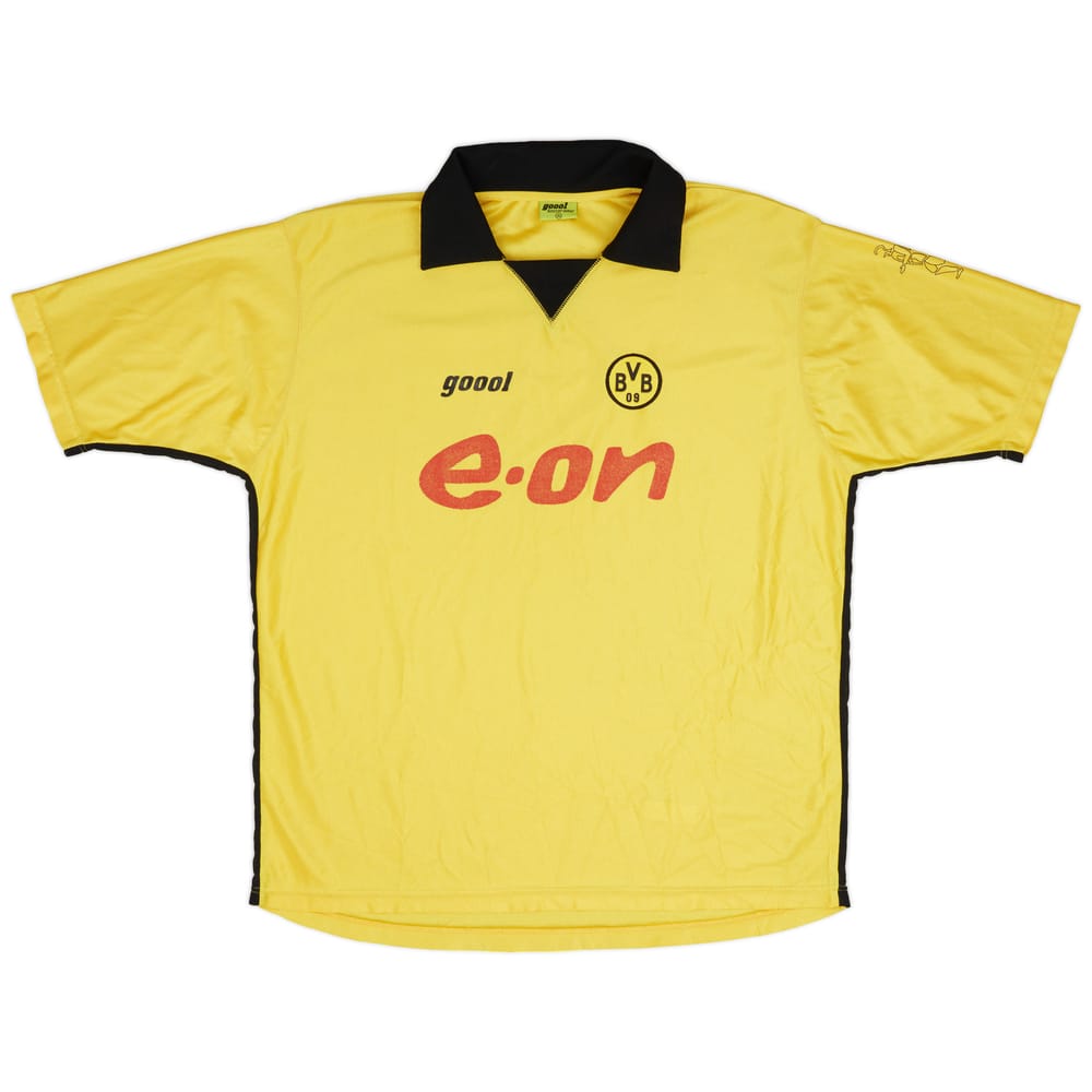 2003-04 Borussia Dortmund Euro Home Shirt - 6/10 - (XL)