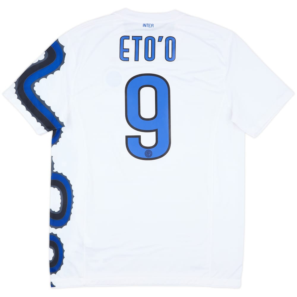 2010-11 Inter Milan Away Shirt Eto'o #9 - 9/10 - (L)