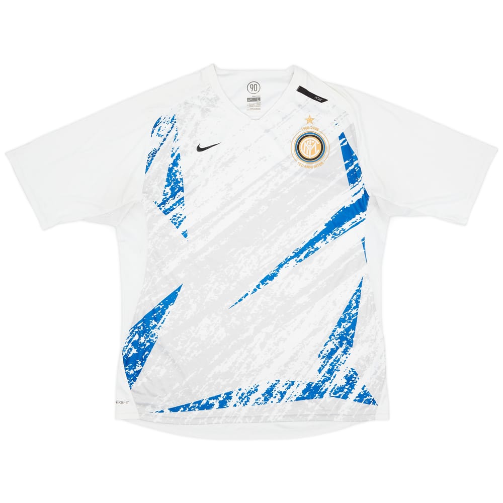 2007-08 Inter Milan Nike Anniversary Training Shirt - 8/10 - (L)