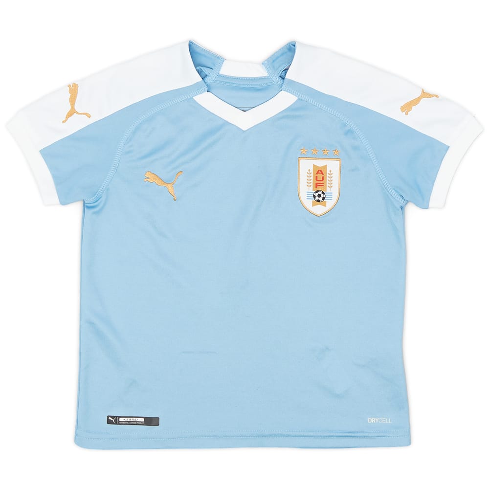 2019-21 Uruguay Home Shirt - 8/10 - (5-6Y)