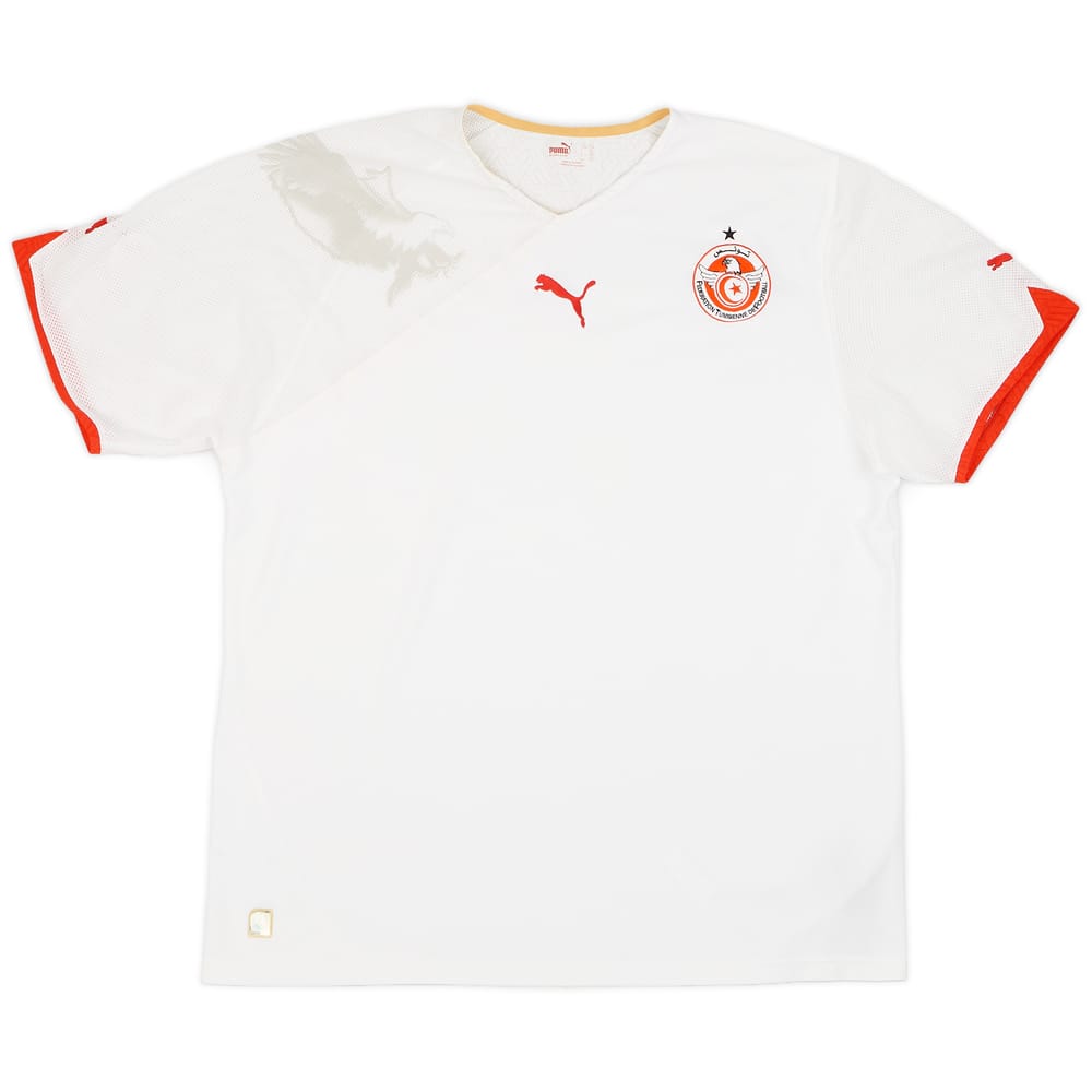 2010-11 Tunisia Home Shirt - 9/10 - (XXL)