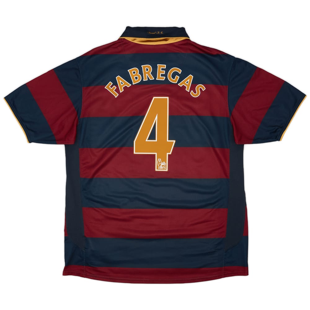 2007-08 Arsenal Third Shirt Fabregas #4 - 5/10 - (L)