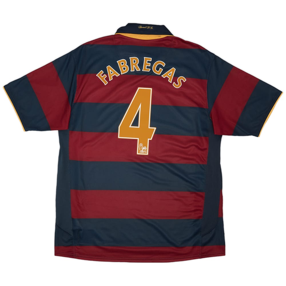 2007-08 Arsenal Third Shirt Fabregas #4 - 8/10 - (L)
