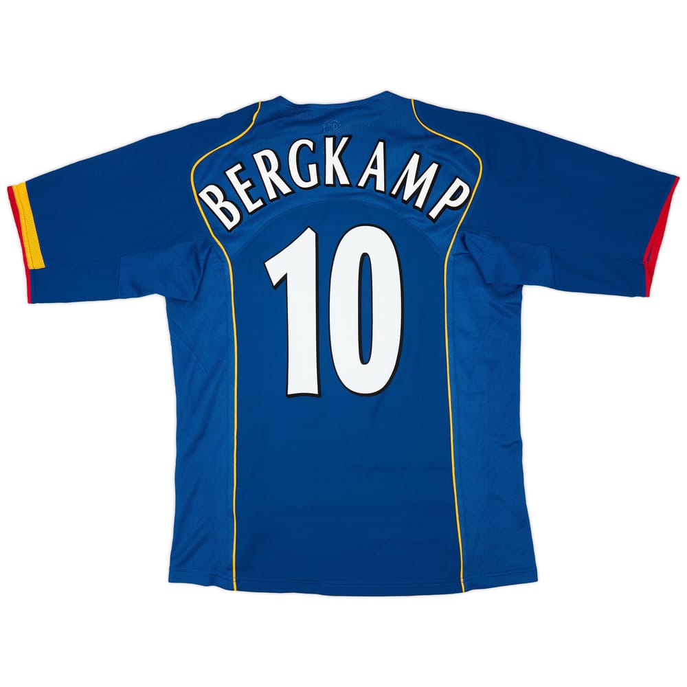 2004-06 Arsenal Away Shirt Bergkamp #10 - 8/10 - (M)