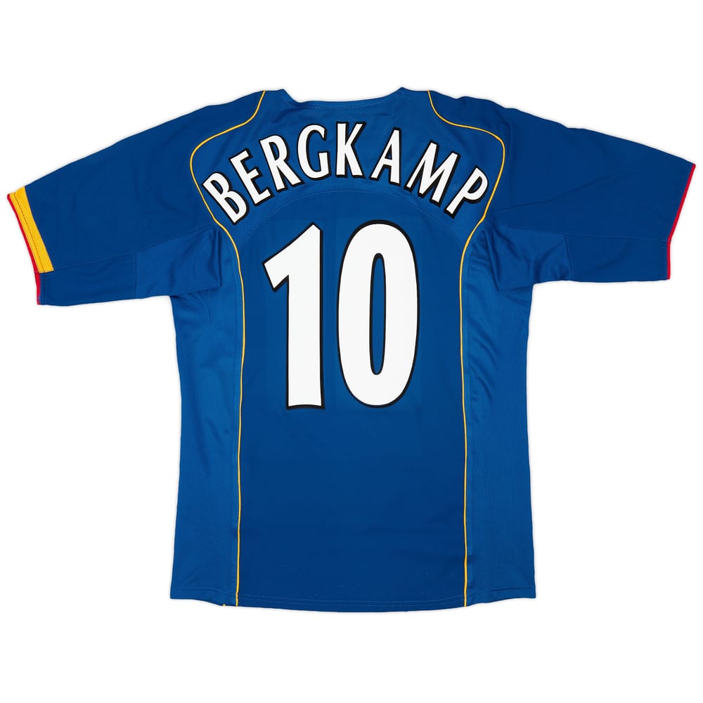 2004-06 Arsenal Away Shirt Bergkamp #10 - 7/10 - (S)
