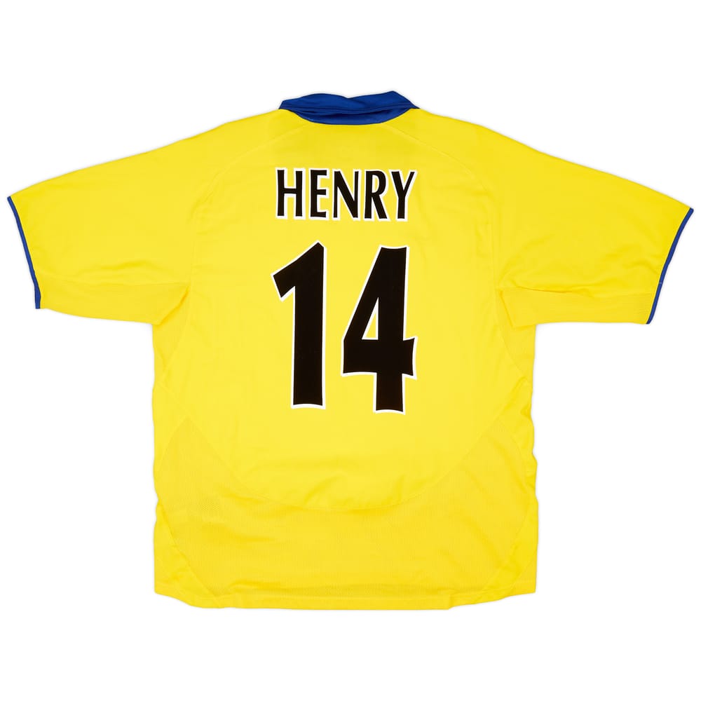 2003-05 Arsenal Away Shirt Henry #14 - 7/10 - (L)