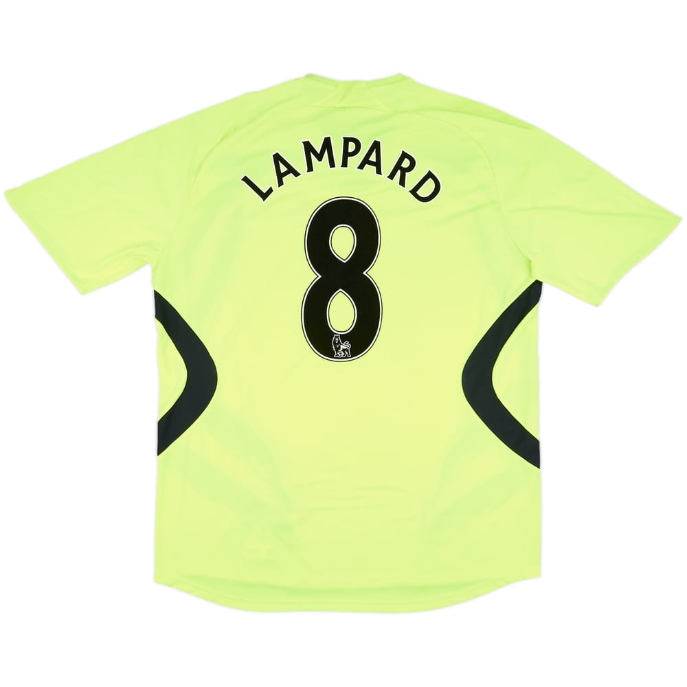 2007-08 Chelsea Away Shirt Lampard #8 - 9/10 - (XL)