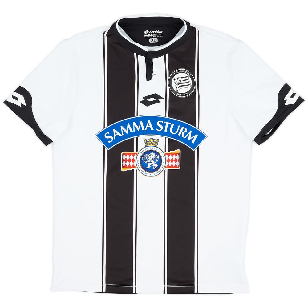 2017-18 Sturm Graz Home Shirt - 9/10 - (Women's XL)