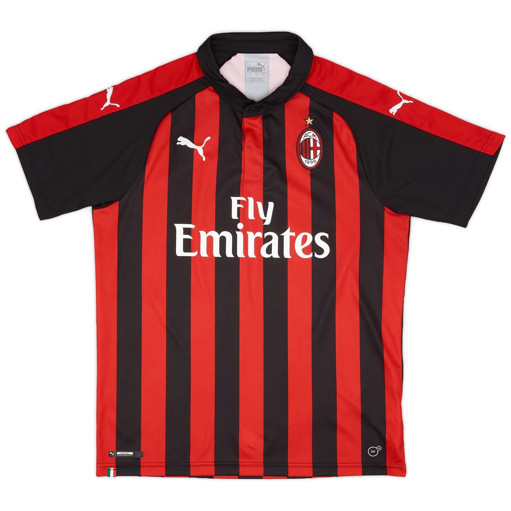 2018-19 AC Milan Home Shirt - 8/10 - (L)