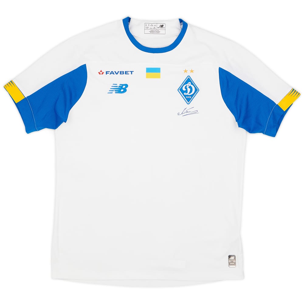 2019-20 Dynamo Kyiv Home Shirt - 9/10 - (M)