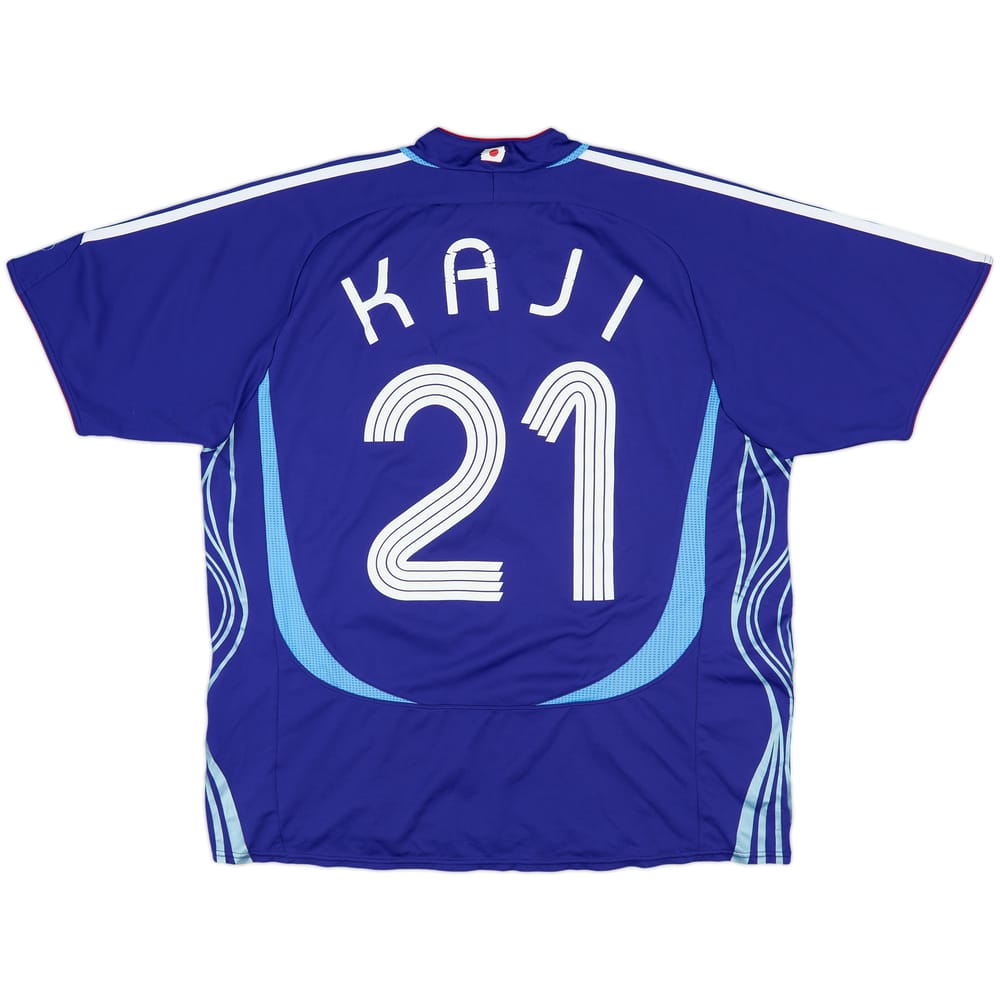2006-08 Japan Home Shirt Kaji #21 - 7/10 - (L)