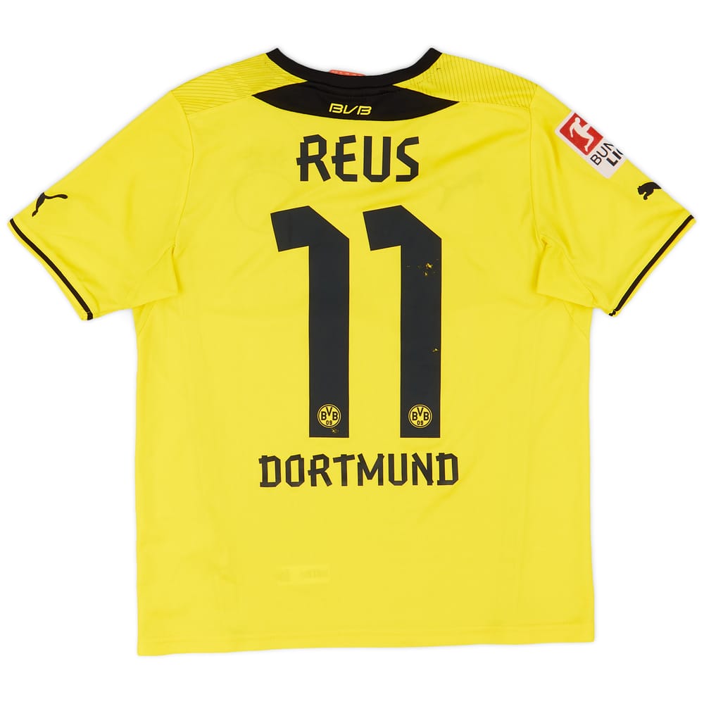 2013-14 Borussia Dortmund Home Shirt Reus #11 - 7/10 - (XL.Boys)