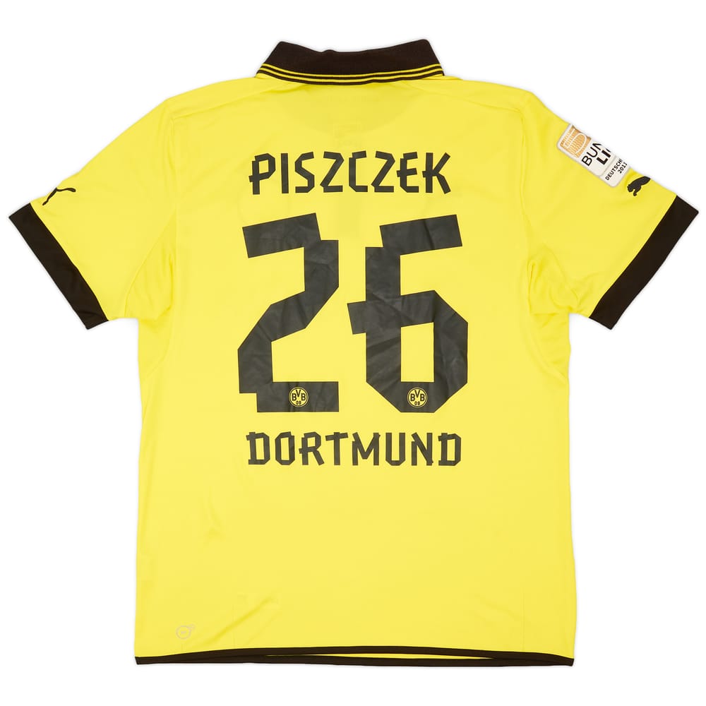 2012-13 Borussia Dortmund Home Shirt Piszczek #26 - 8/10 - (XL)