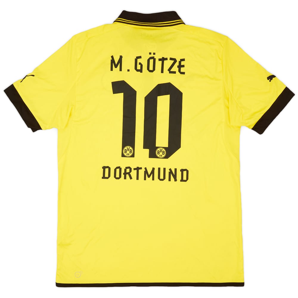 2012-13 Borussia Dortmund Home Shirt M.Gotze #10 - 6/10 - (L)